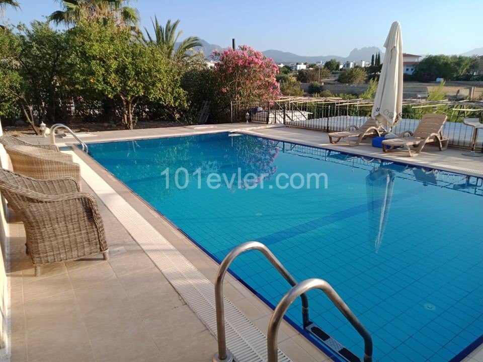 3+1 villa for rent in Esentepe , and can be weekly rent 