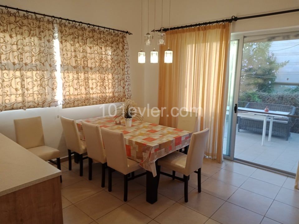 3+1 villa for rent in Esentepe , and can be weekly rent 