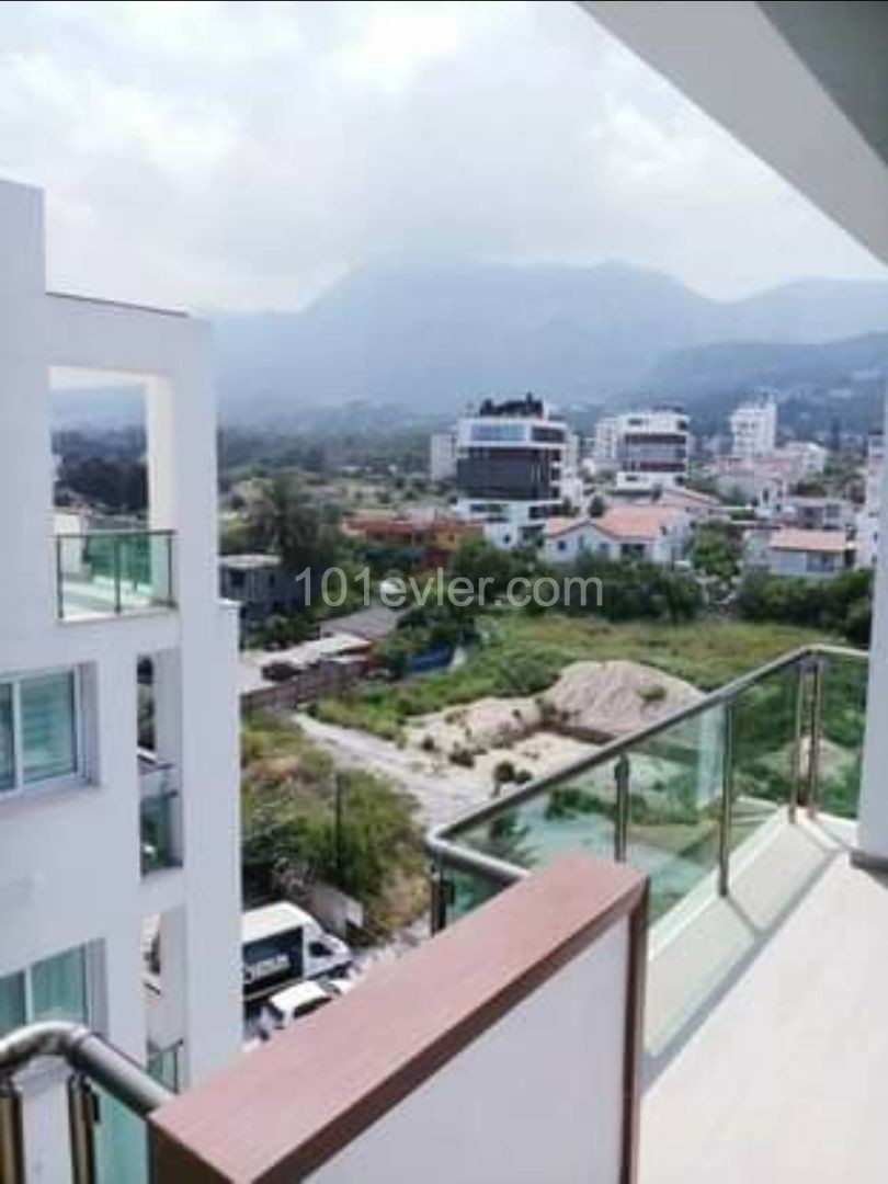 2+1 luxury, modern penthouse for sale in center of Kyrenia. Kombos area.