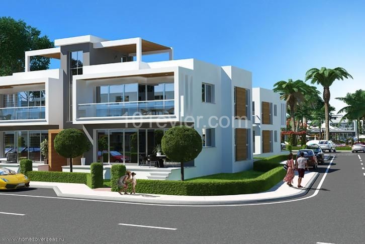 Luxury 2+1 penthouse apartment near Mediterranean Sea in 5 star concept site. Ready to move. 