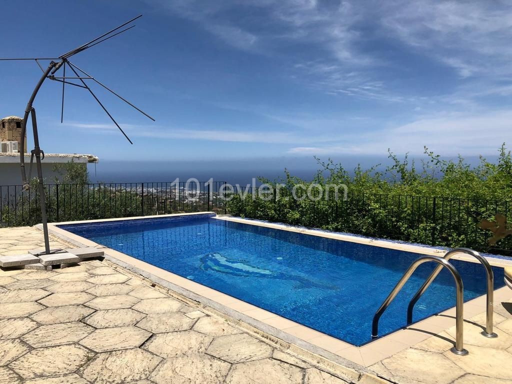 3+1 villa for daily rent in Bellapais