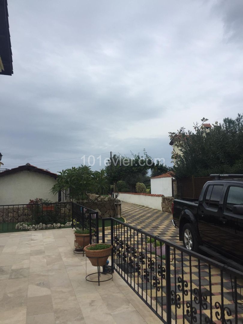4+1 villa for rent in Ozankoy, opposite to Cratos Hotel 