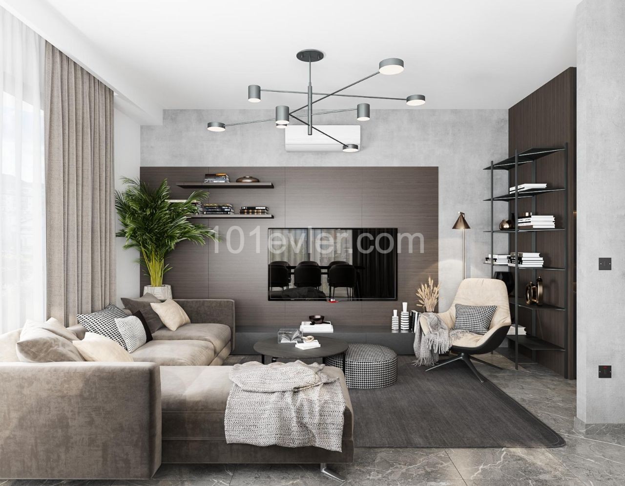 New 2+1 apartments  for sale in Kyrenia  Center 