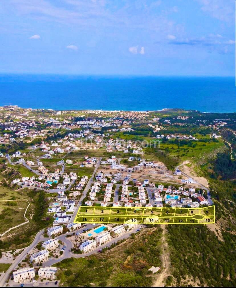 Lands  for sale in Çatalköy, Kyrenia, with a magnificent view!  Unmissable opportunity