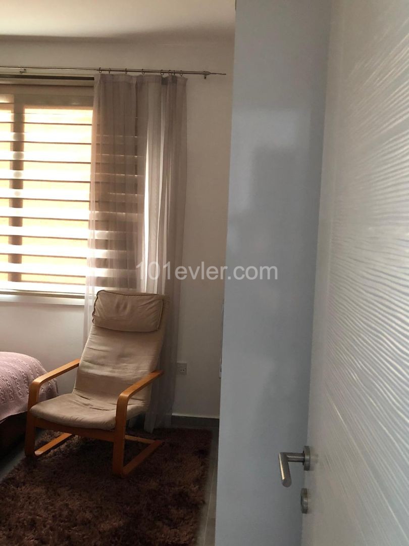 2+1 apartment with large terrace in Karaoğlanoğlu