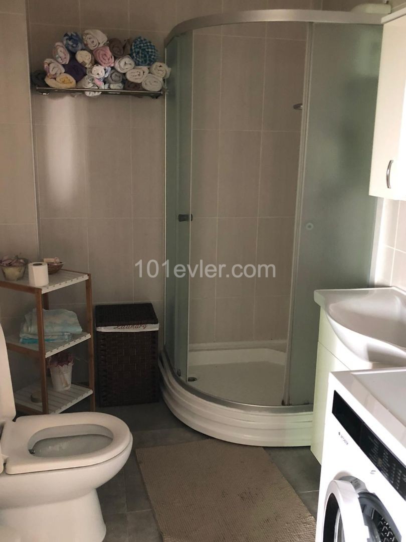 2+1 apartment with large terrace in Karaoğlanoğlu