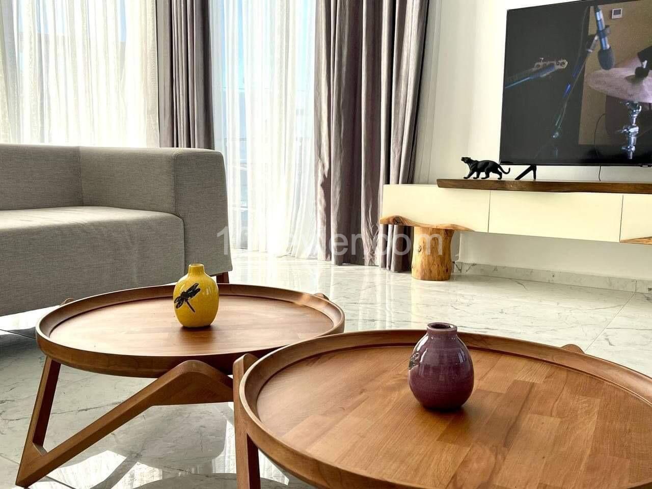 Girne’de yepyeni full eşyalı kiralık İkiz villa.