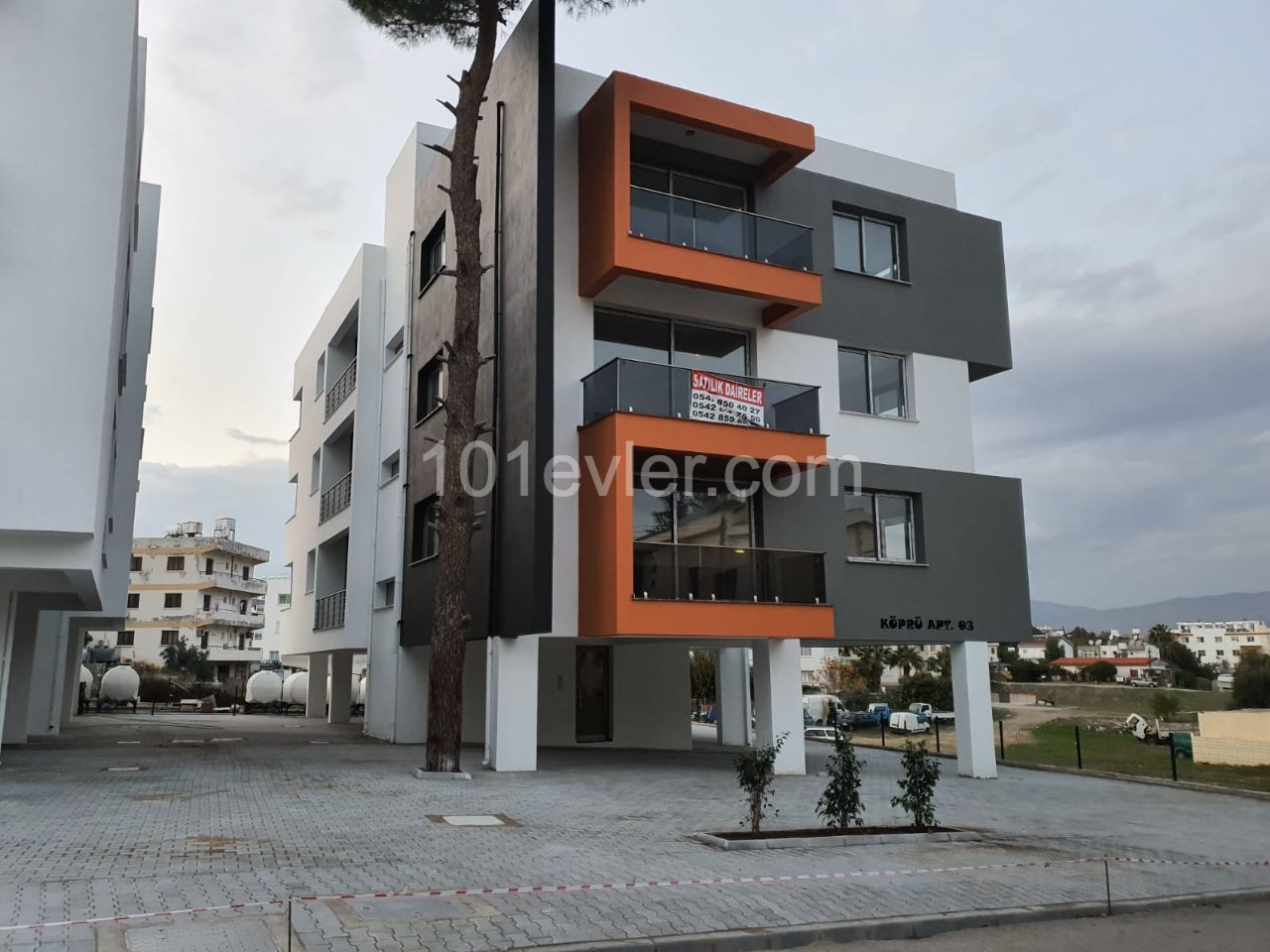 2+1 new apartments for sale in Gonyeli