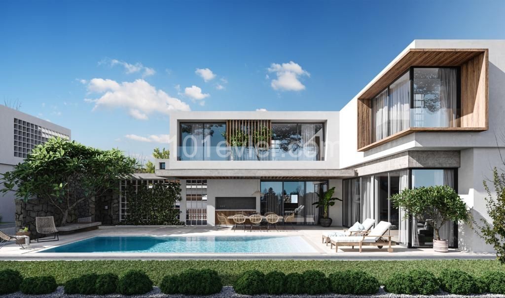 4+1 ultra luxury  villa for sale in Bellapais