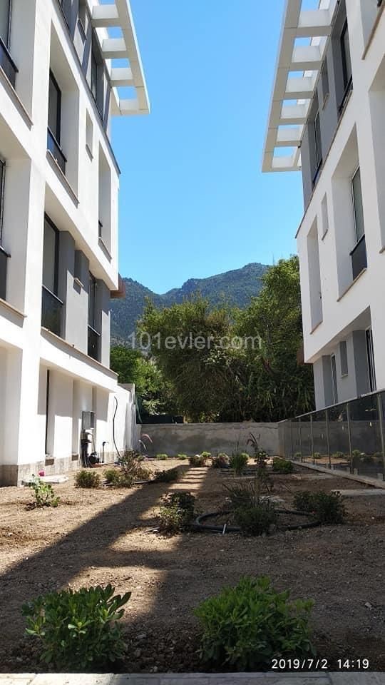 2+1 modern apartment with garden for sale in Lapta 