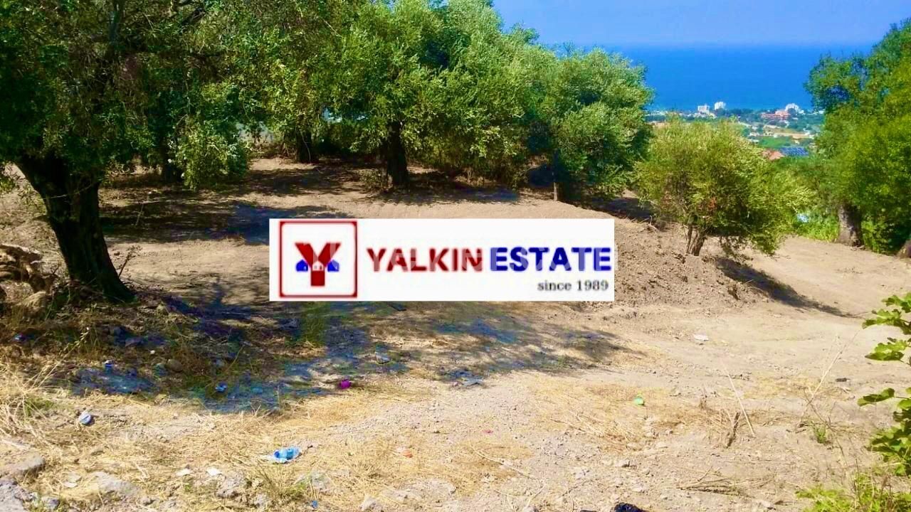 2 acres of land with panoramic and unstoppable sea view, in LAPTA BAŞPINAR REGION