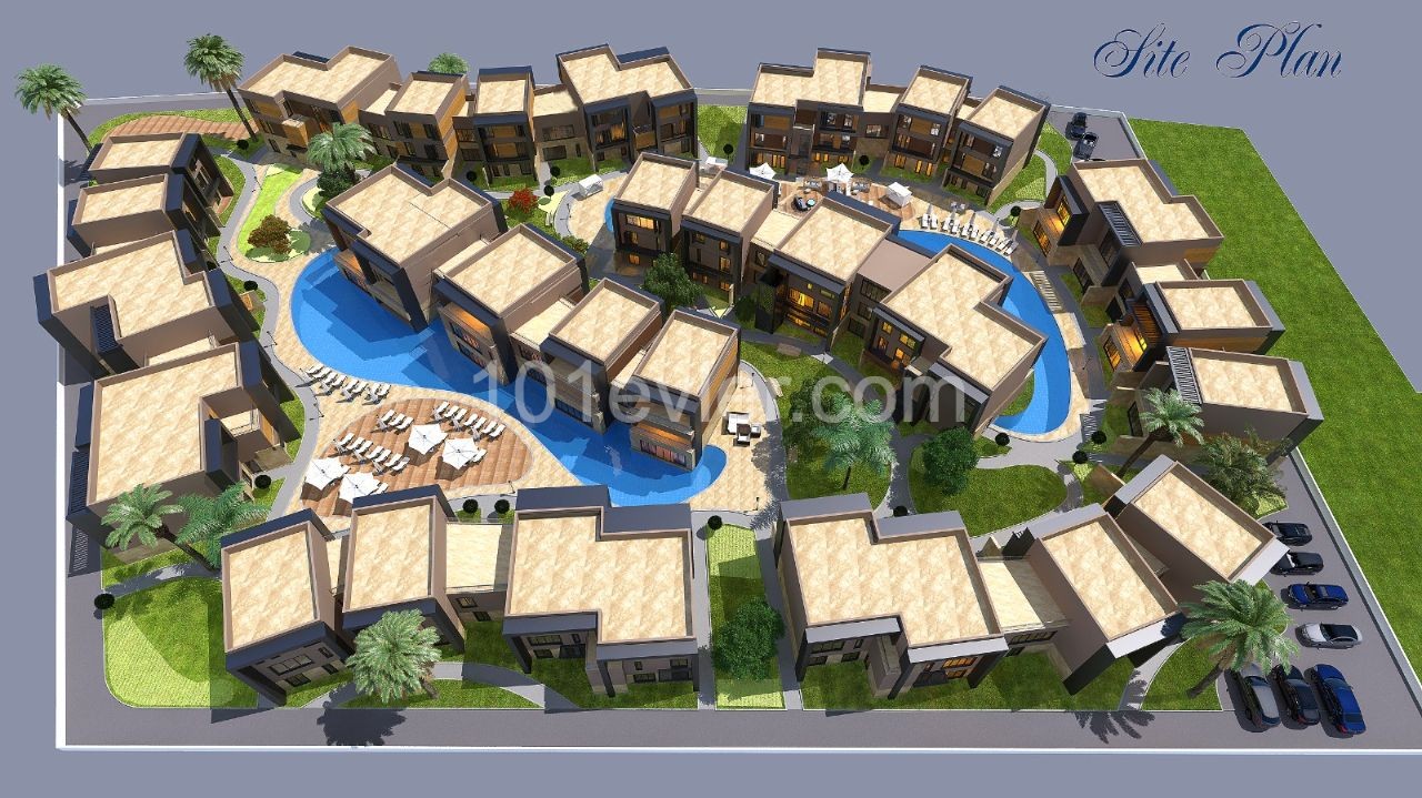 Luxury new apartments for sale in Kyrenia