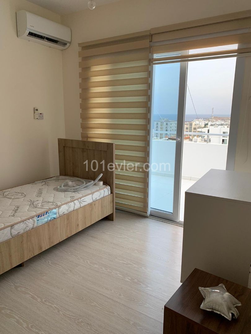 3+1 penthouse for sale in Kyrenia Center, Excellent Sea and Mountain Views