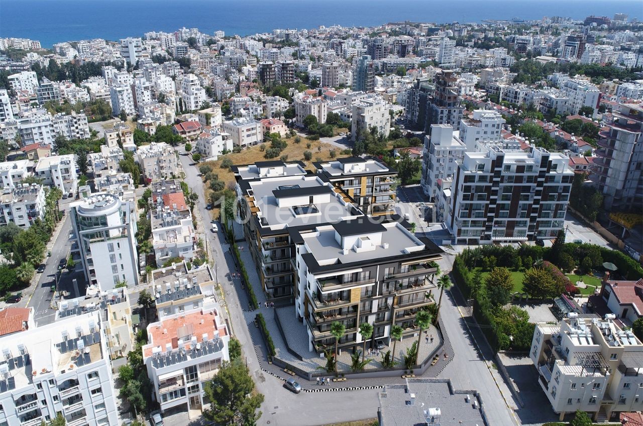 Girne Merkez'de Satılık 1+1 ve 2+1 Daireler