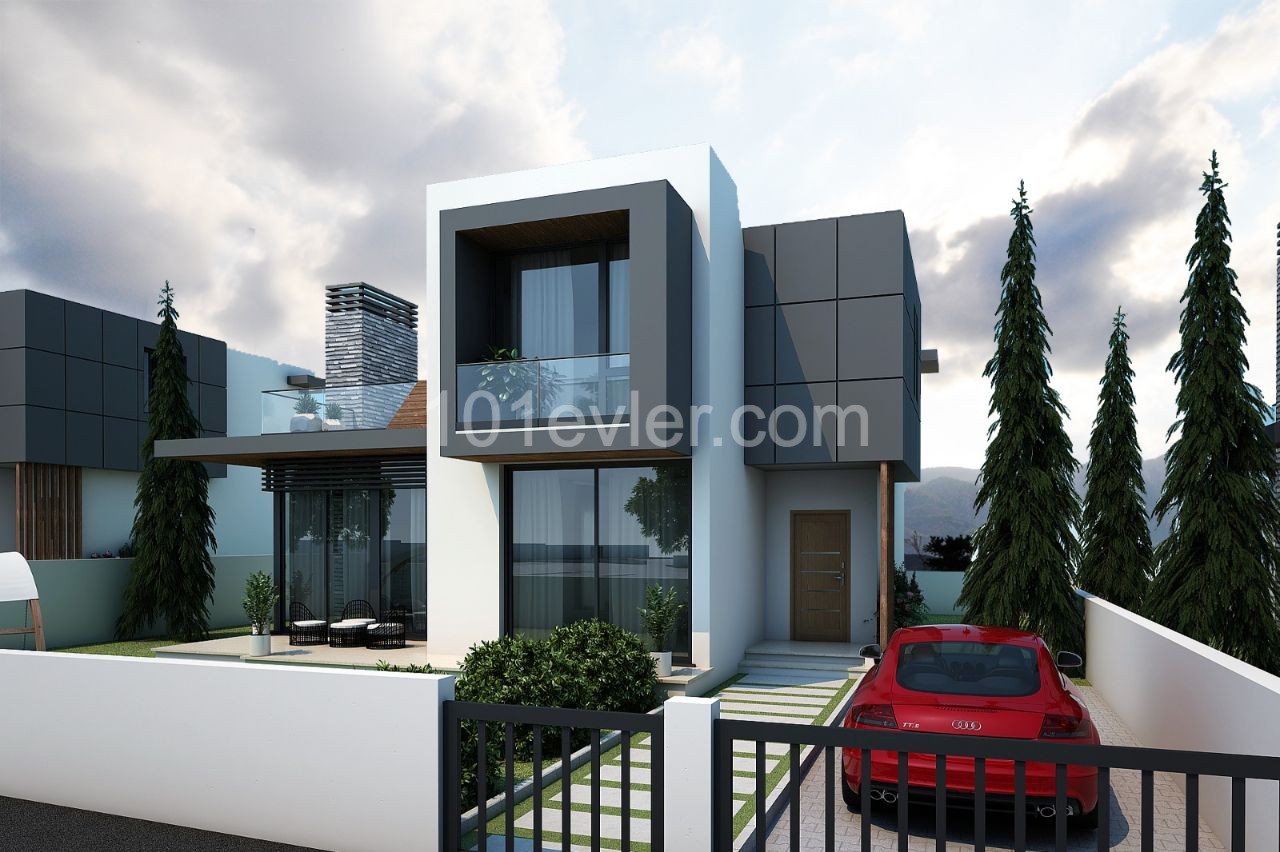 3+1 Villa with Wonderful View in Karmi