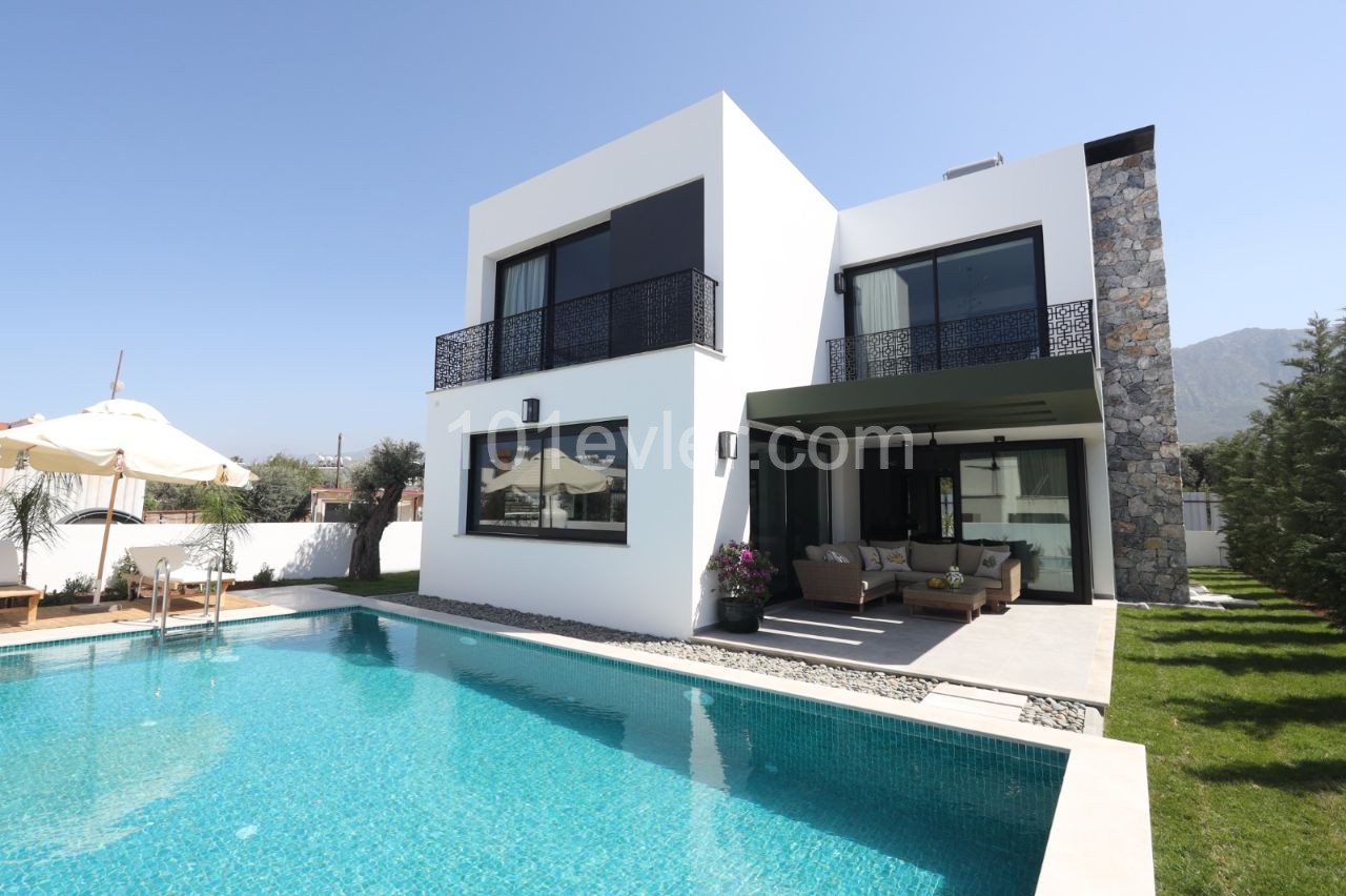 3+1 VILLAS FOR SALE IN KYRENIA ZEYTINLIK INSIDE NATURE