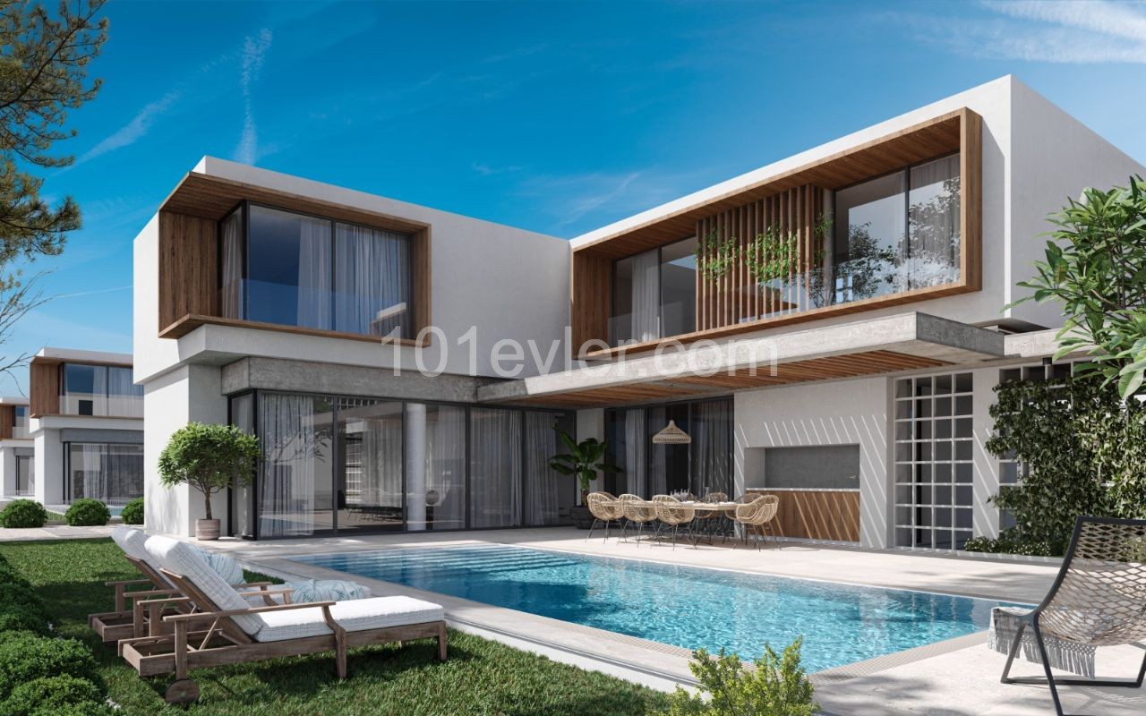 4+1 LUXURIOUS VILLA FOR SALE IN BELLAPAIS REGION IN KYRENIA