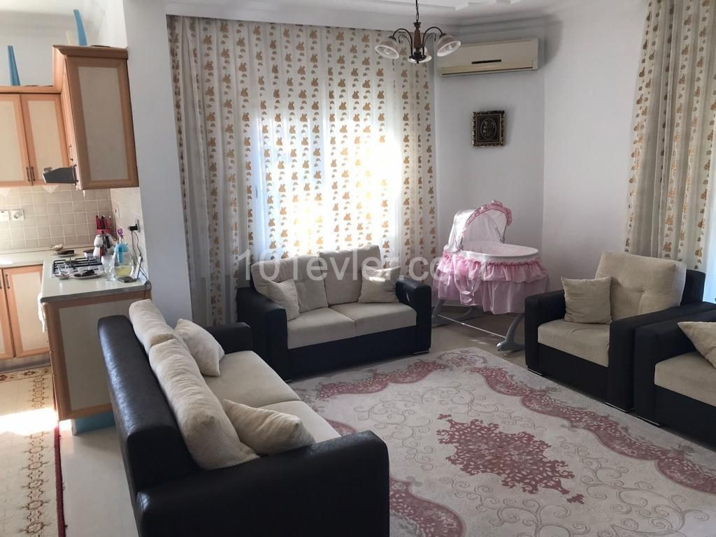 3+1 apartment for sale in Alsancak, Camelot beach area