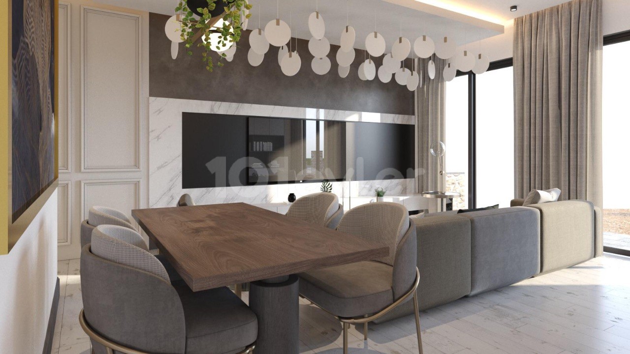 Amazing 2+1 DUPLEX TOWNHOUSE in DOGANKOY, KYRENIA