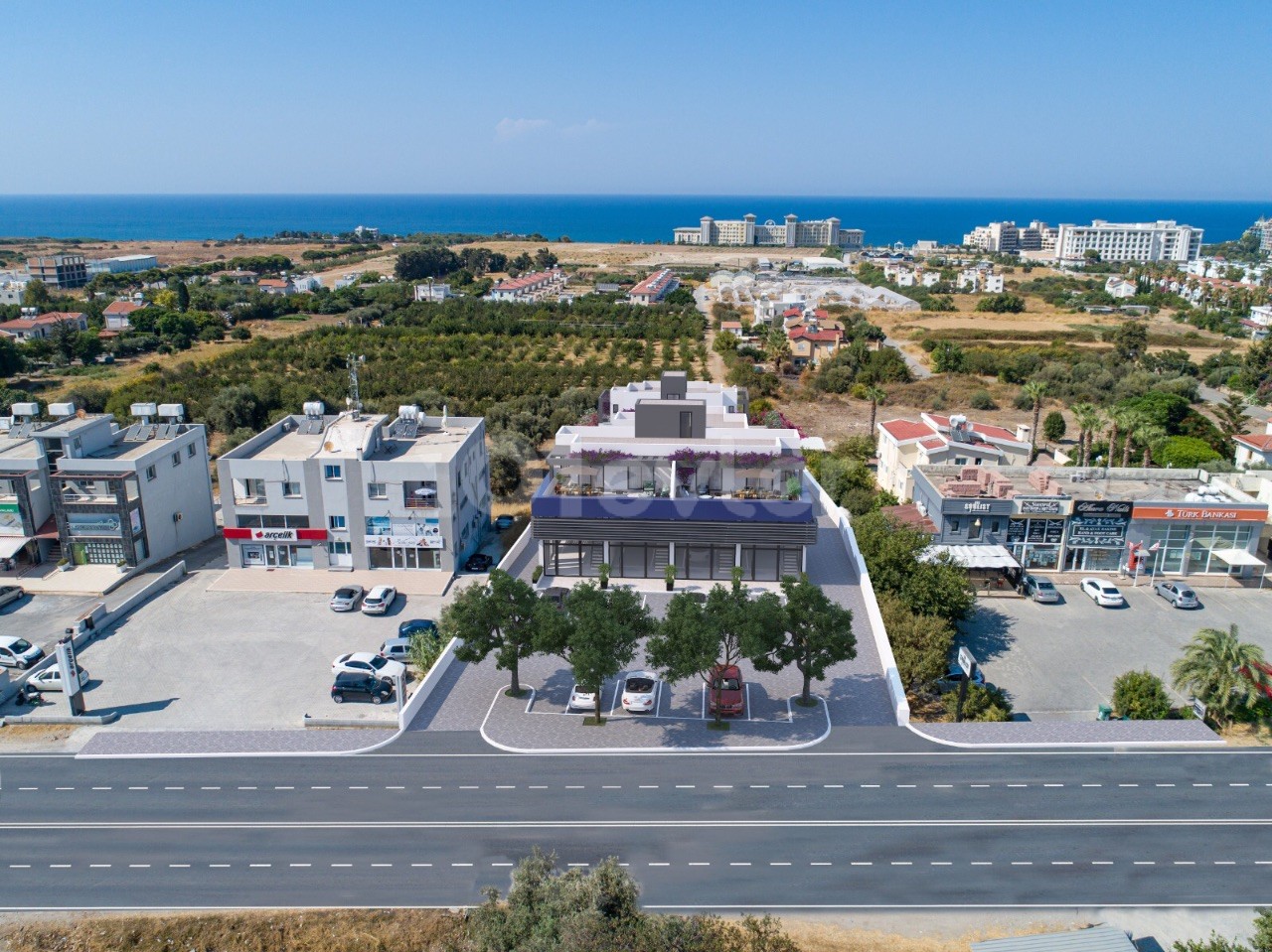 1+1, 2 + 1 Apartments in Kyrenia im Stadtteil Alsancakta Merit Royal **  ** 