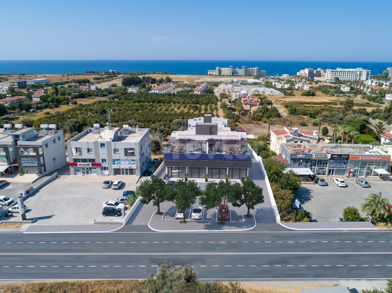 1+1, 2 + 1 Apartments in Kyrenia im Stadtteil Alsancakta Merit Royal **  ** 