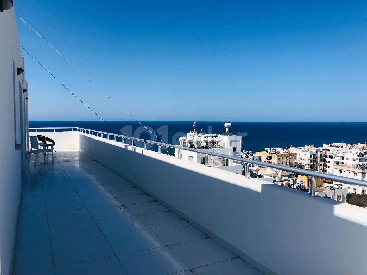 3 + 1 Penthouse zum Verkauf mit Meerblick im Zentrum von Kyrenia ** 