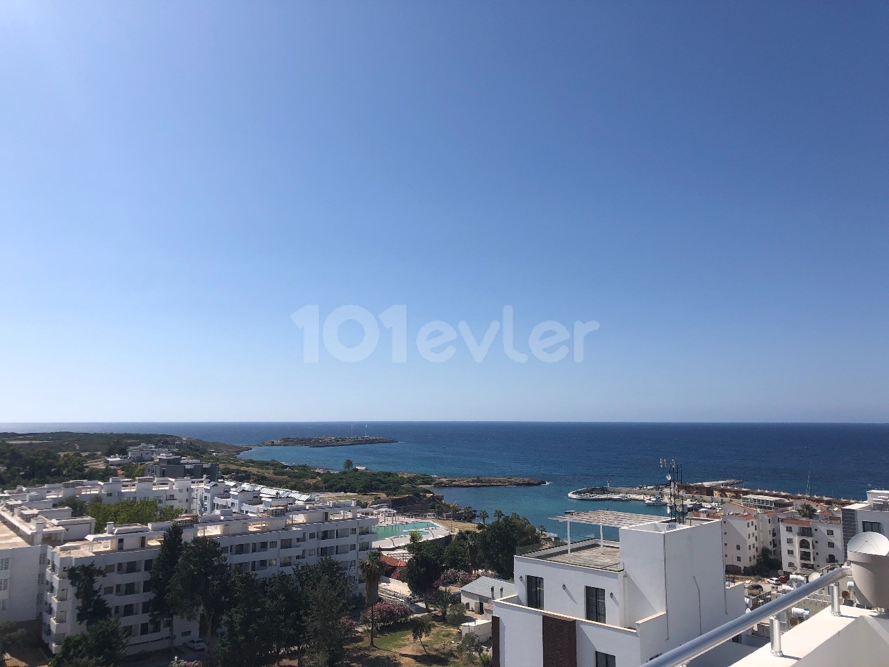 3 + 1 Penthouse zum Verkauf mit Meerblick im Zentrum von Kyrenia ** 