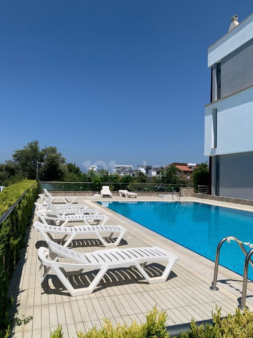 2+1 Modern apartment  with Pool for Sale in Lapta 