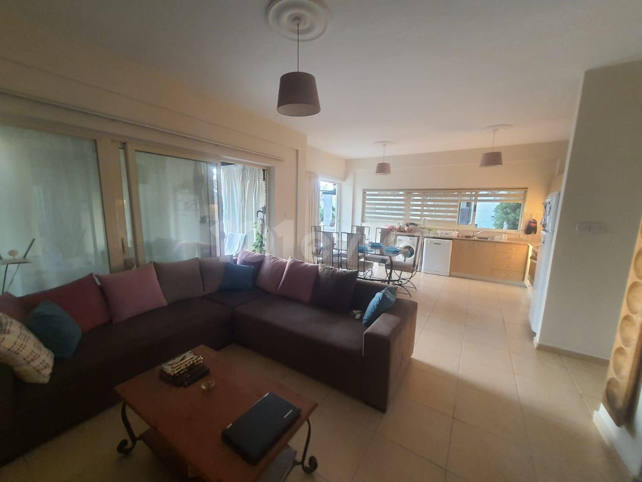 3+1 apartment for rent in Esentepe with garden 