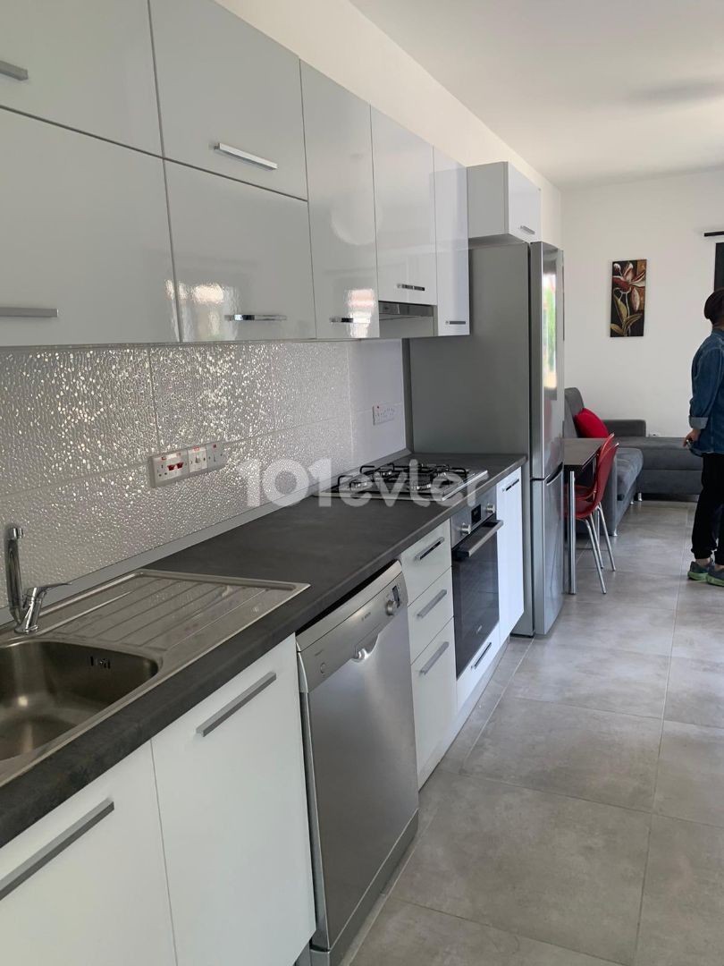 1+1 apartment for rent in Ozanköy