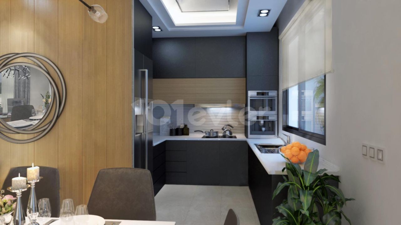2 + 1 Design penthouse zum Verkauf in Kyrenia, kasgar court ** 