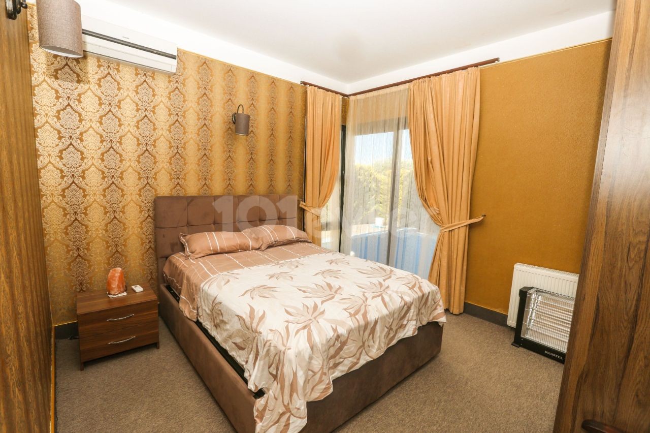 4+1 luxury villa for rent in Çatalköy