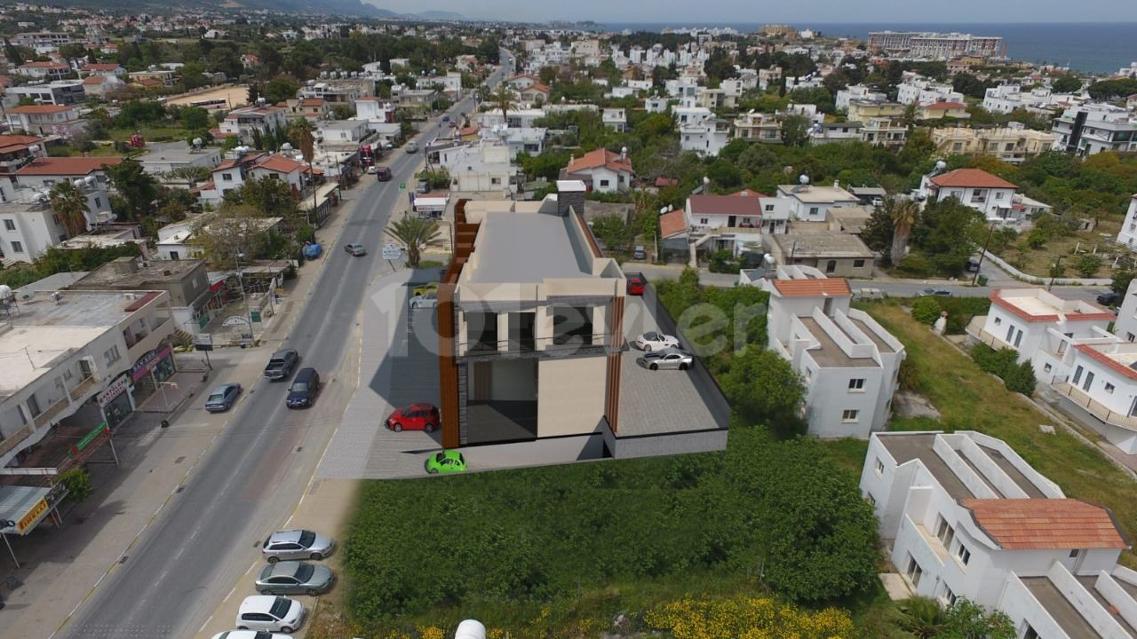 Shops and apartments for sale in Karaoğlanoğlu