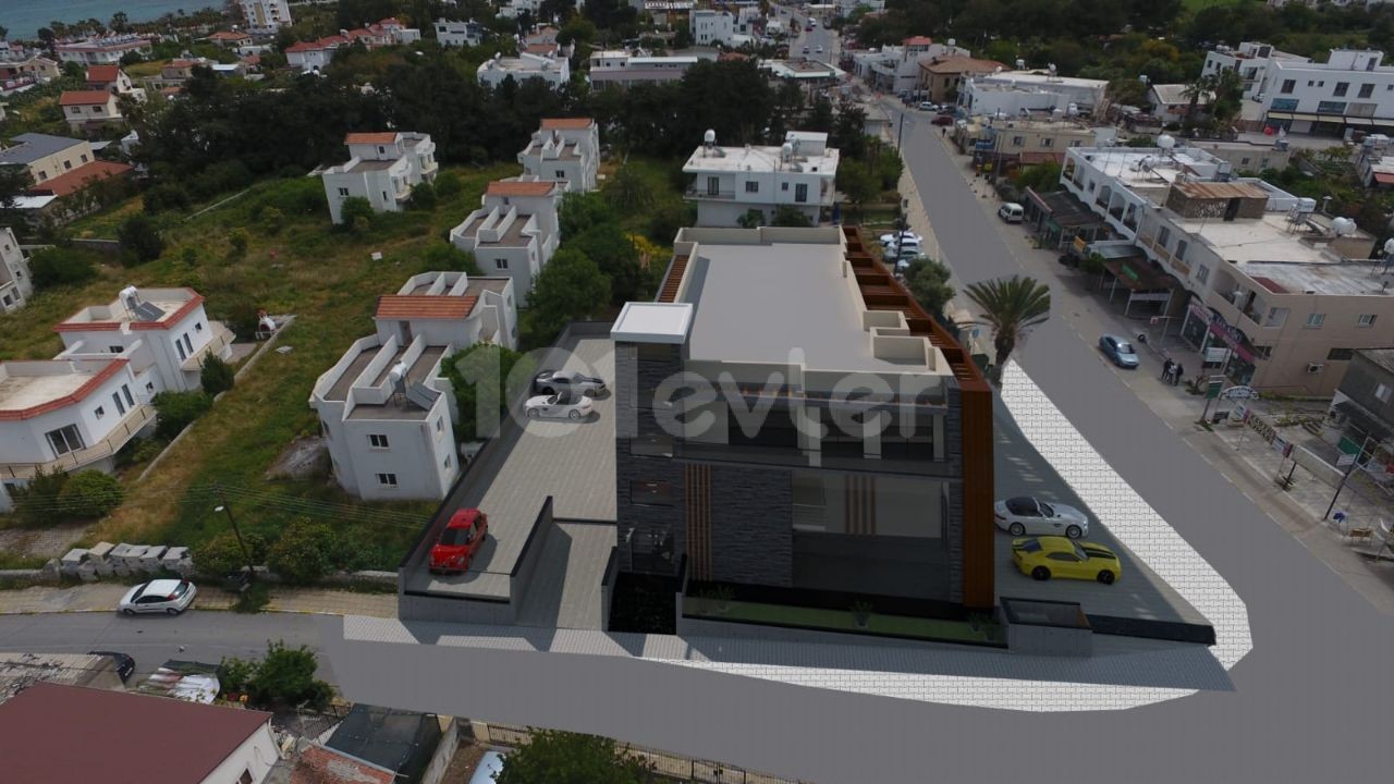 Shops and apartments for sale in Karaoğlanoğlu