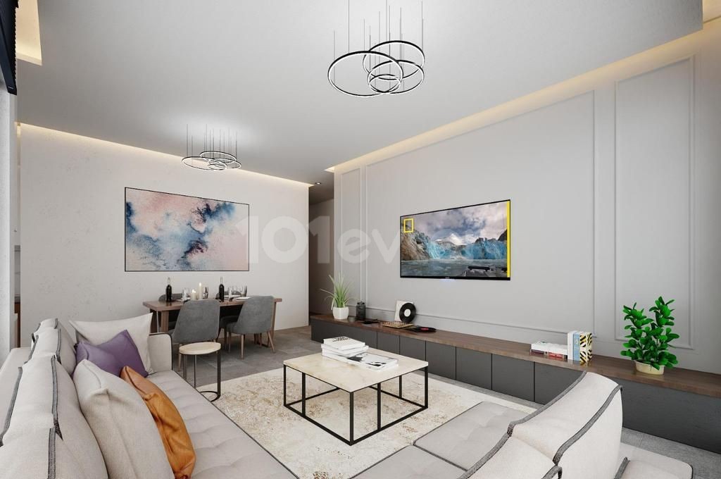 3+1 luxury apartments for sale in Bellapais