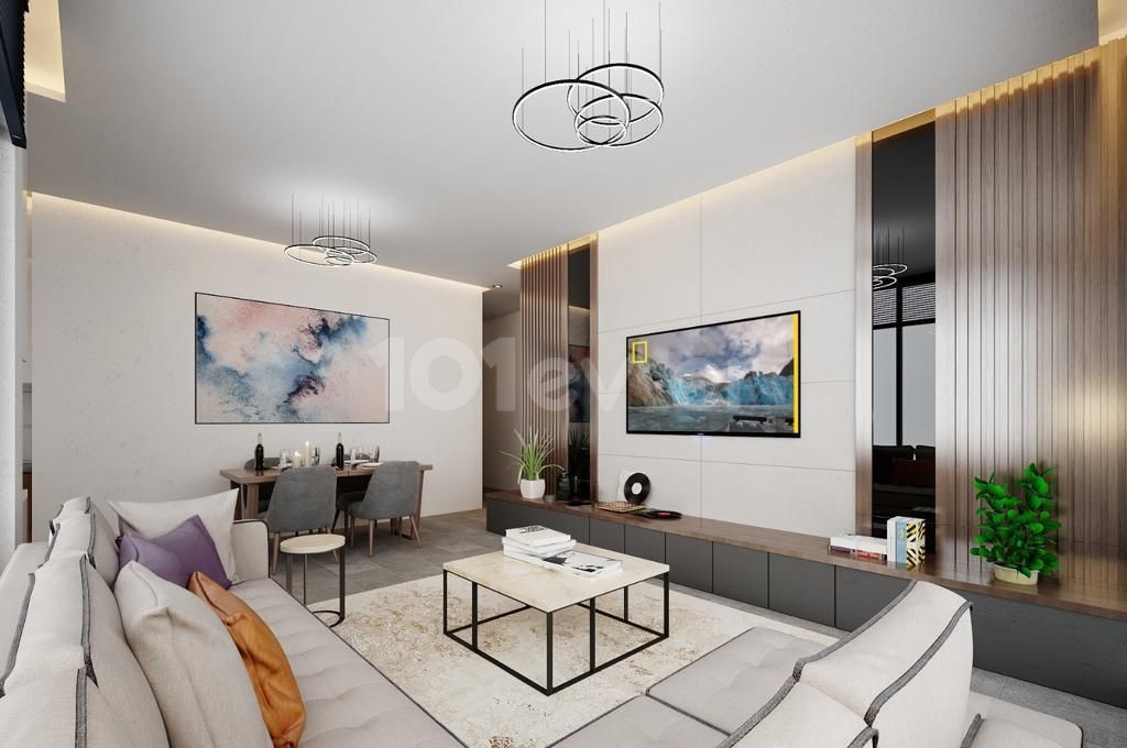 3+1 luxury apartments for sale in Bellapais