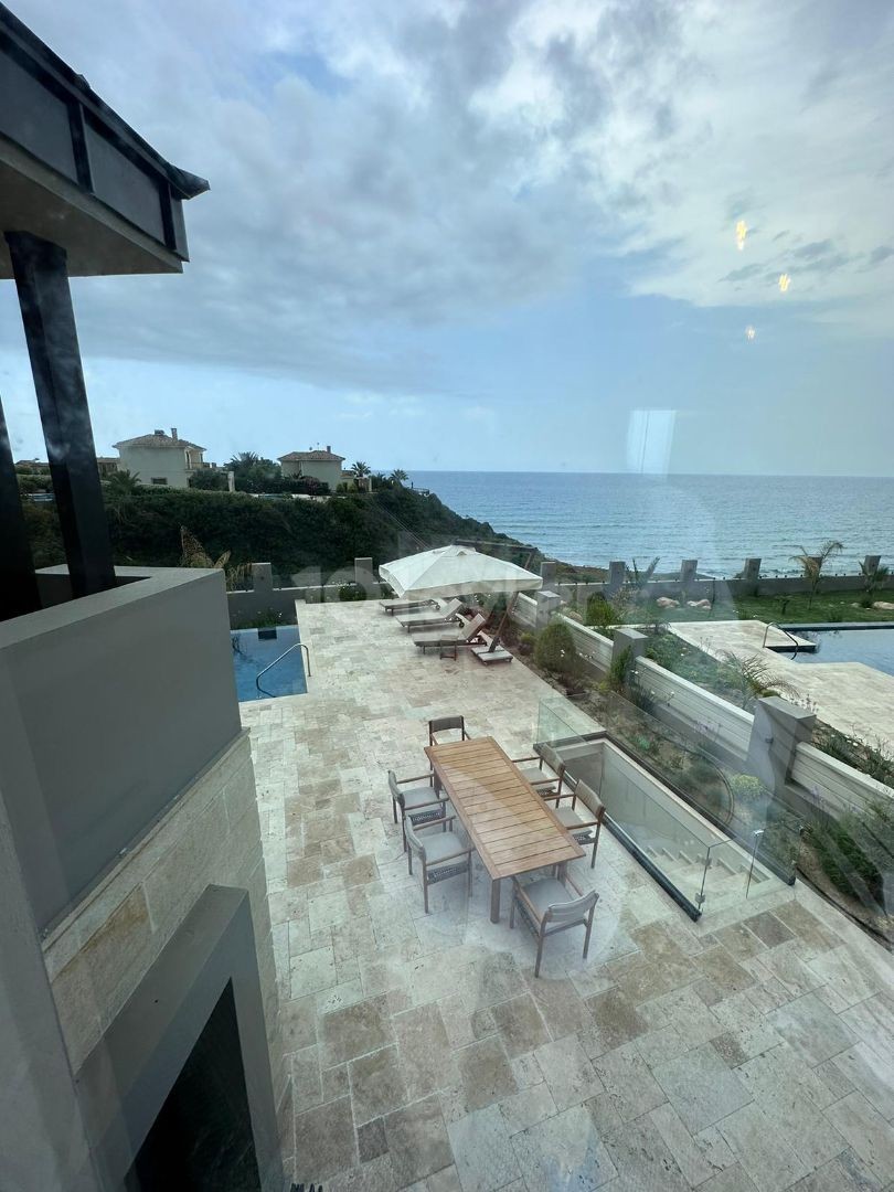 4 + 1 luxury seafront villas for sale in Esentepe, Unbreakable Sea view