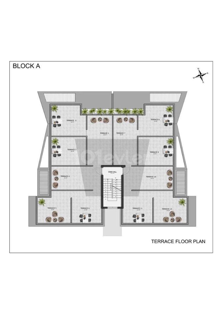 Alsancak’ta satılık 2+1 daireler , Yeni proje !!!!