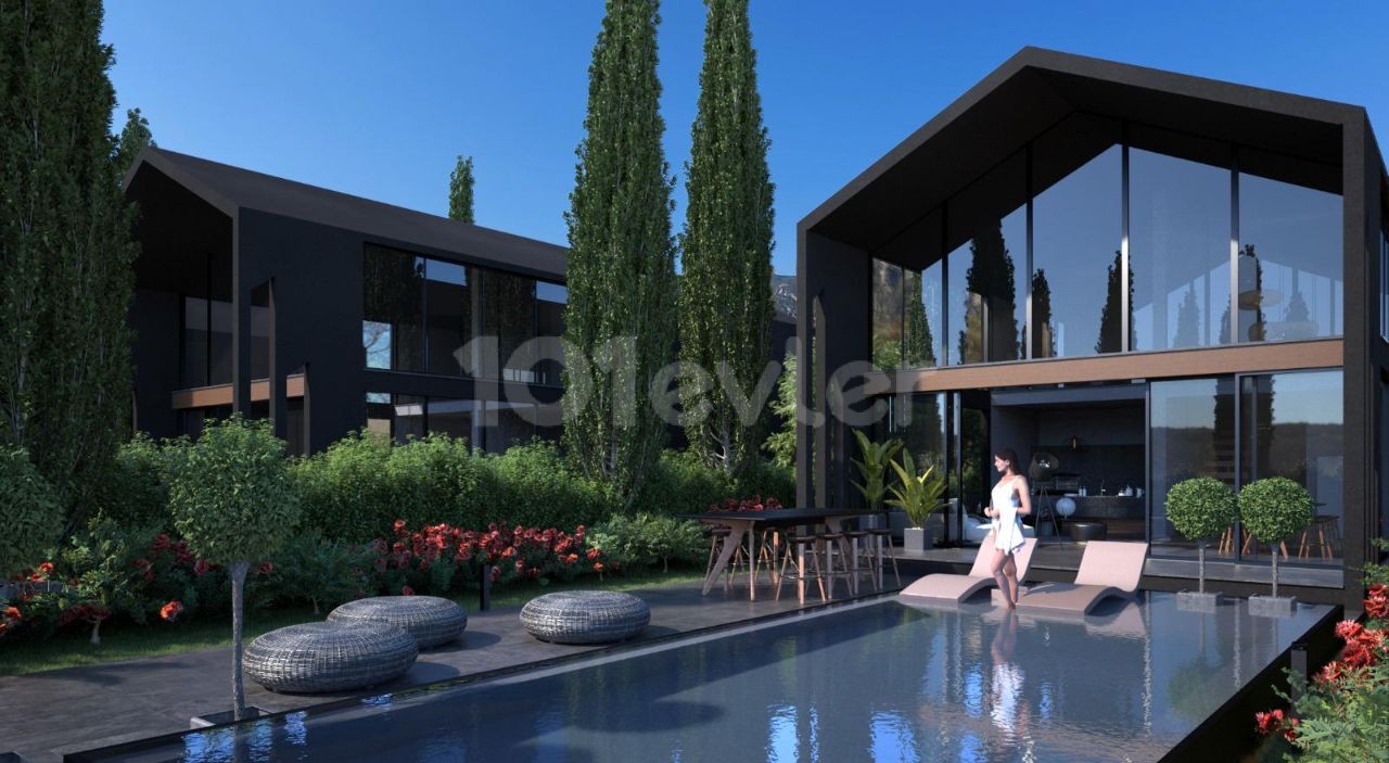 Luxury 3+1 villa for sale in Lapta