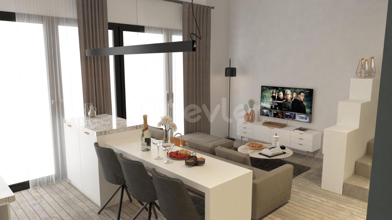 Luxury 1+1 and 2+1 apartments for sale in Karsiyaka