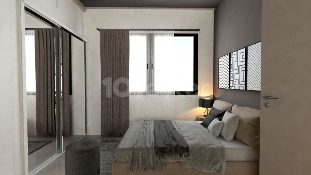 Luxury 1+1 and 2+1 apartments for sale in Karsiyaka