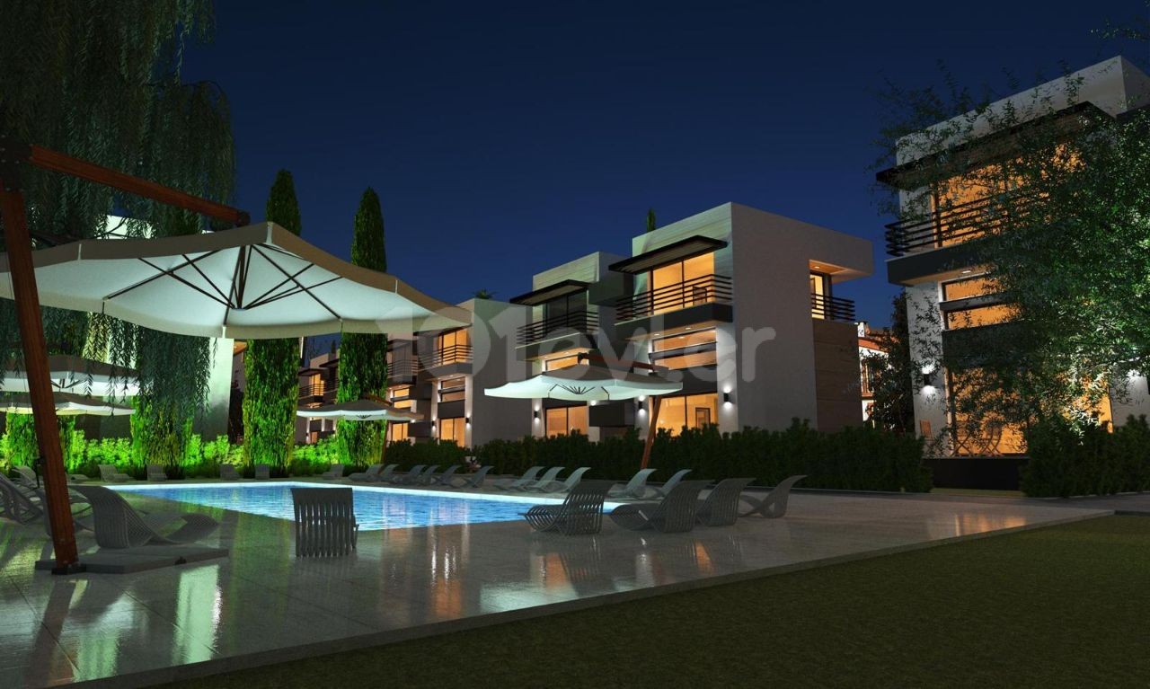 Luxury 1+1 and 2+1 apartments for sale in Karsiyaka