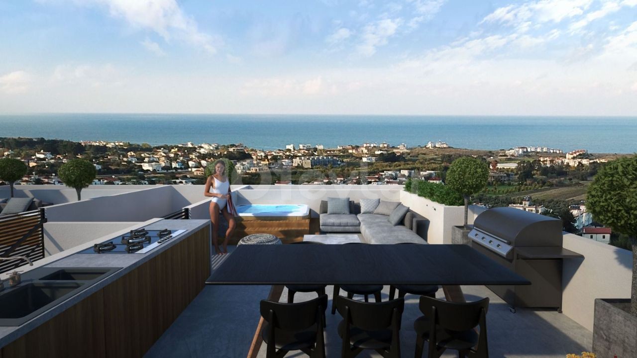 Luxury 1+1 and 2+1 apartments for sale in Karsiyaka