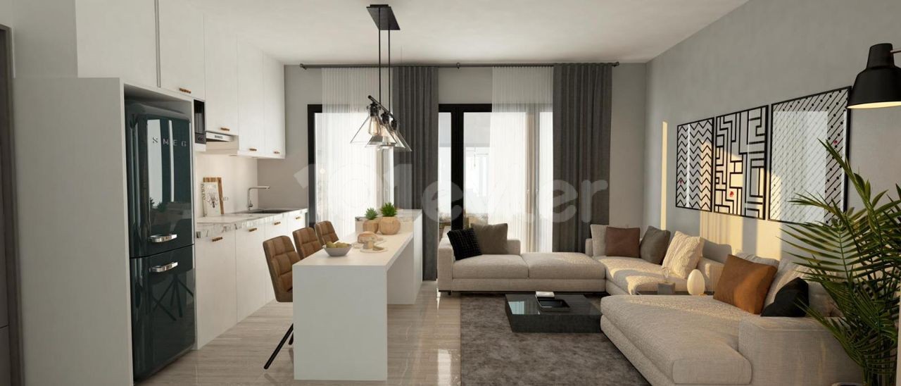 Luxury 1+1 and 2+1 apartments for sale in Karsiyaka