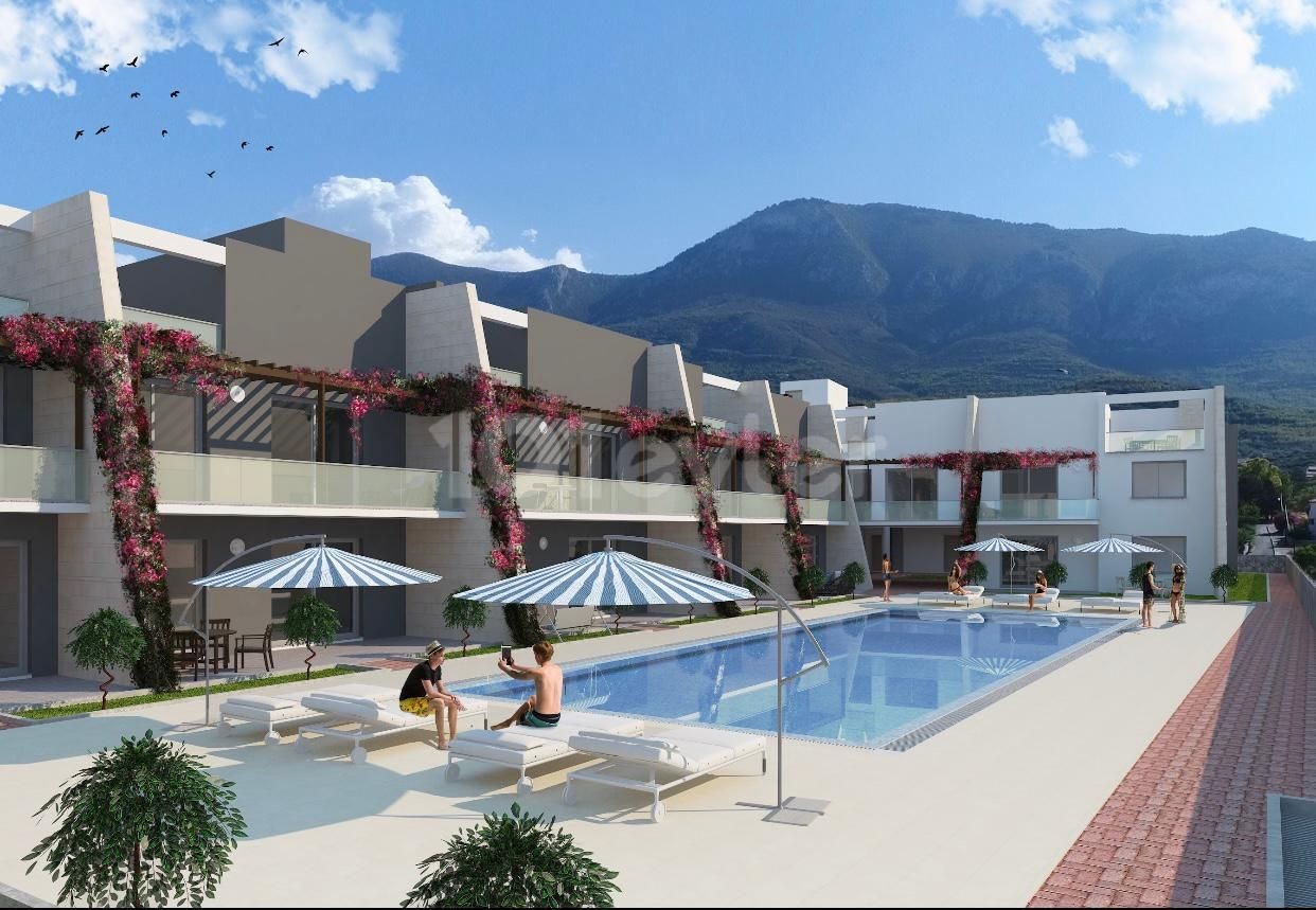 2+1 apartments in a complex for sale in Doğanköy