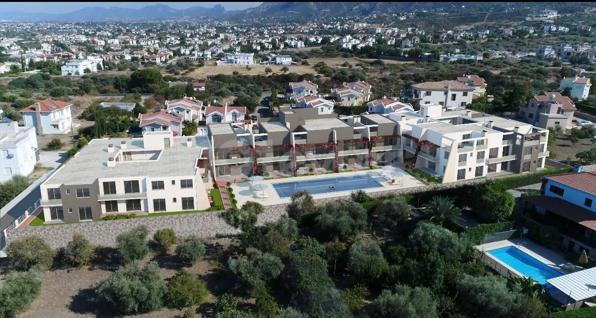 2+1 apartments in a complex for sale in Doğanköy