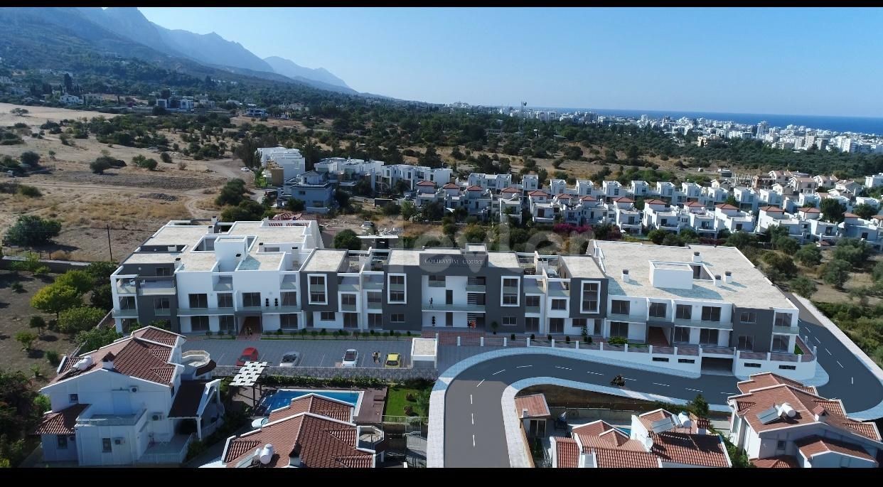 2+1 apartments in a complex for sale in Doğanköy