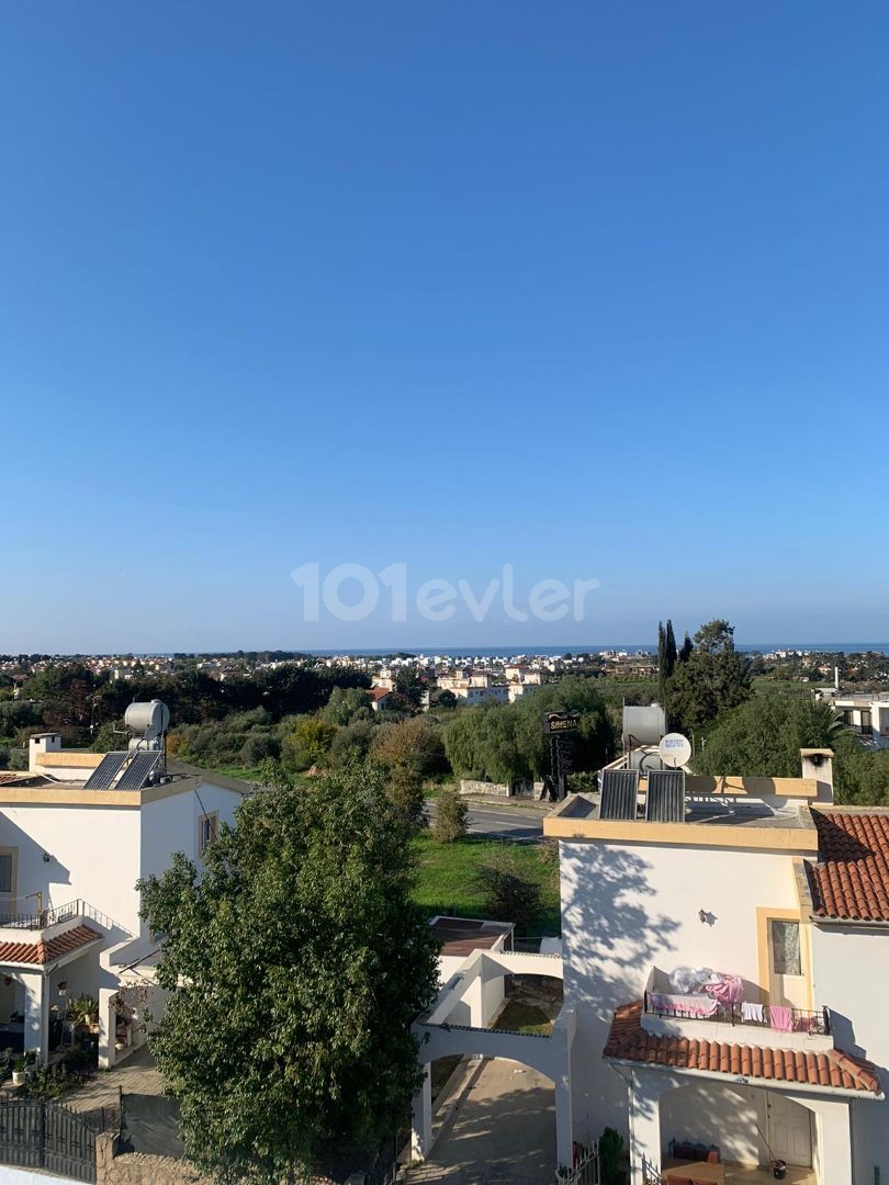 1+1 apartment penthouse for sale in Karşıyaka