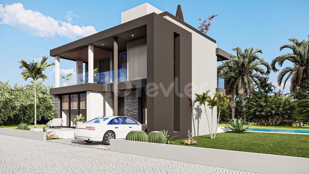 Luxury 3+1 villas for sale in Karşıyaka