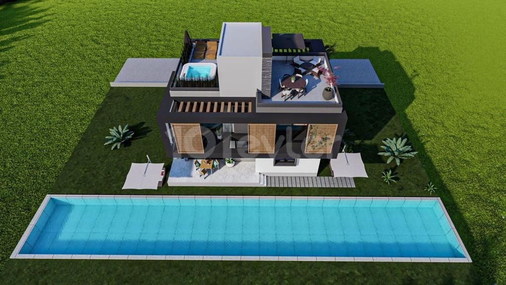 Luxury 3+1 villas for sale in Karşıyaka